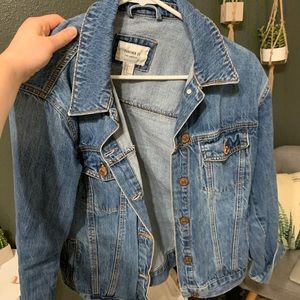 Oversized denim jacket